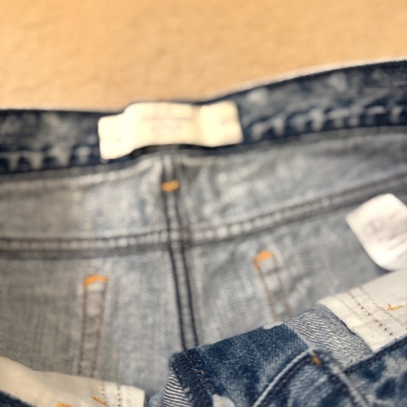 A&F NWT heart print denim shorts size 26 - Picture 4 of 5
